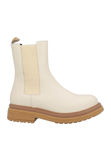 MARELLA Ankle boot Ivory Soft Leather
