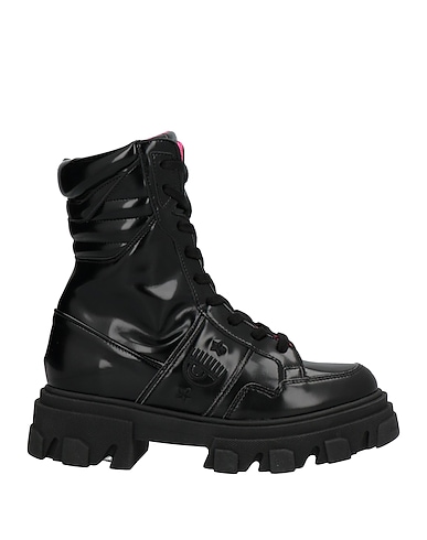 CHIARA FERRAGNI Stivaletti Nero Altre Fibre