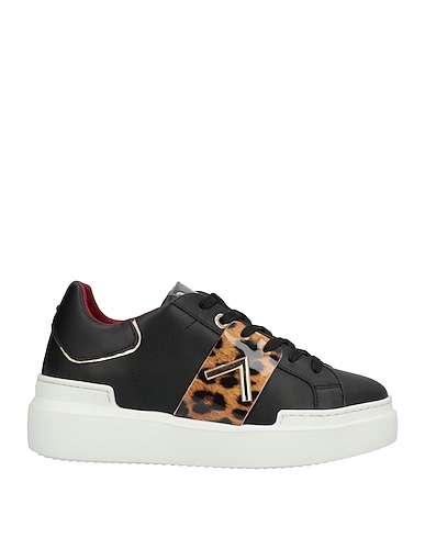 ED PARRISH Sneakers Black Soft Leather