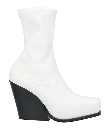 STELLA McCARTNEY Stivaletti Bianco Fibre tessili