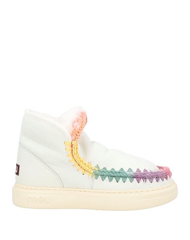 MOU Ankle boot Off white Sheepskin, Wool