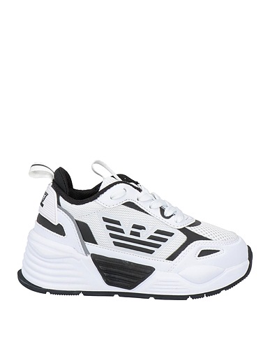 EA7 Sneakers Blanc Fibres textiles