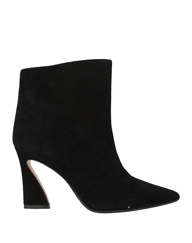 ANNA F. Ankle boot Black Leather