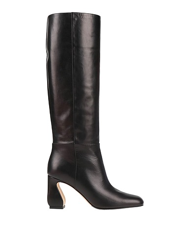 SERGIO ROSSI Boots Black Soft Leather