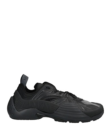 LANVIN Sneakers Black 100% Polyurethane