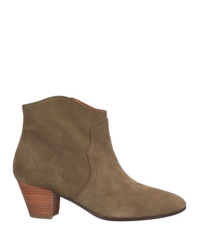 ISABEL MARANT Ankle boot Military green 100% Cow leather