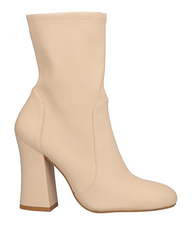 STUART WEITZMAN Ankle boot Cream Soft Leather