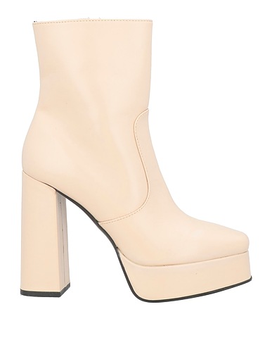 TSAKIRIS MALLAS Stiefelette Beige Leder