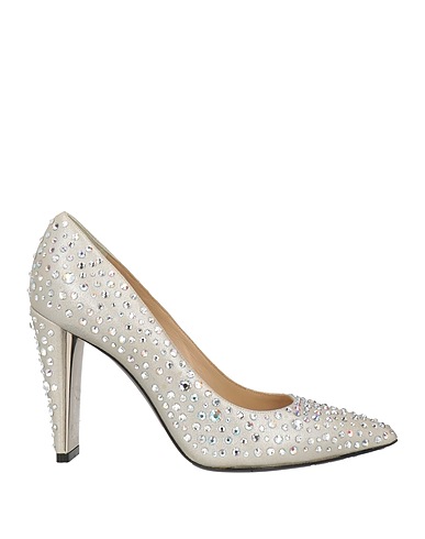 RODO Pump Light grey Soft Leather