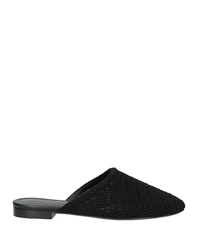 MAGDA BUTRYM Mule e zoccoli Nero Pelle, Altre Fibre