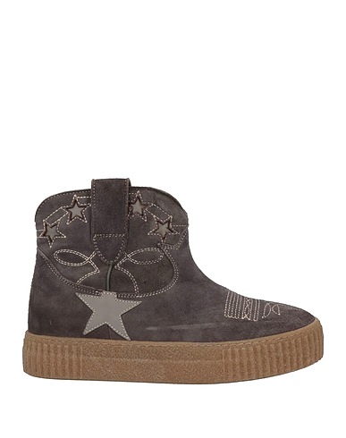 GOLDEN GOOSE ショートブーツ グレー 革（なめし加工）