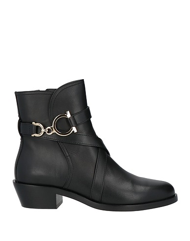 FERRAGAMO Ankle boot Black Soft Leather