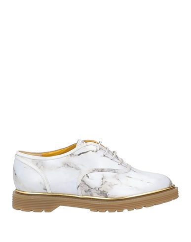 CHARLOTTE OLYMPIA Laced shoes Light grey Soft Leather