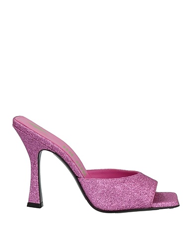 THE ATTICO Sandals Pink Textile fibres