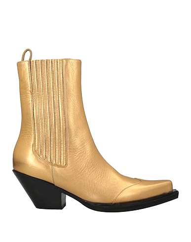 ALEXANDRE VAUTHIER Ankle boot Gold Leather