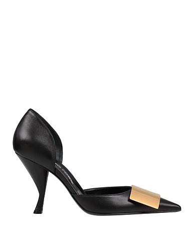 SERGIO ROSSI Pump Black Soft Leather