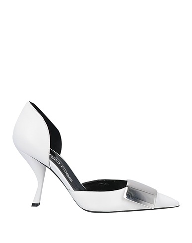 SERGIO ROSSI Pump White Leather
