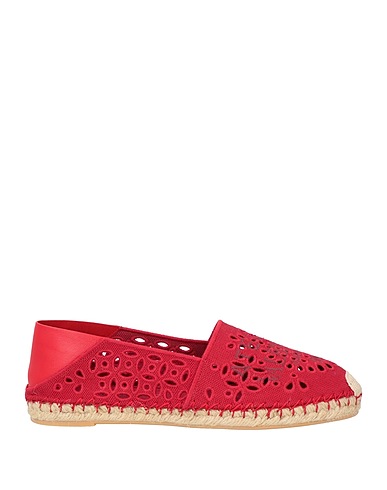 VALENTINO GARAVANI Espadrillas Rosso Fibre tessili