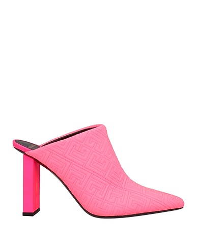 BALMAIN Mules and clogs Pink Textile fibers