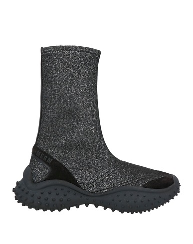 MSGM Ankle boot Black Textile fibres, Other Fibres