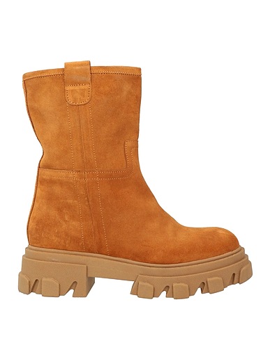 G.P. PER NOY BOLOGNA Ankle boot Tan Leather