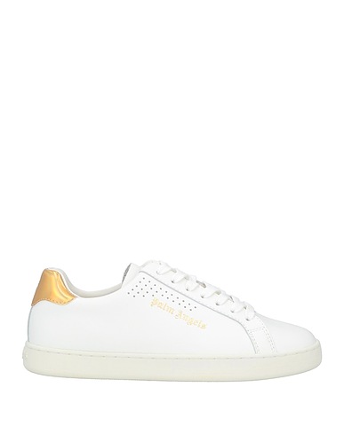 PALM ANGELS Sneakers White Soft Leather, Other Fibres