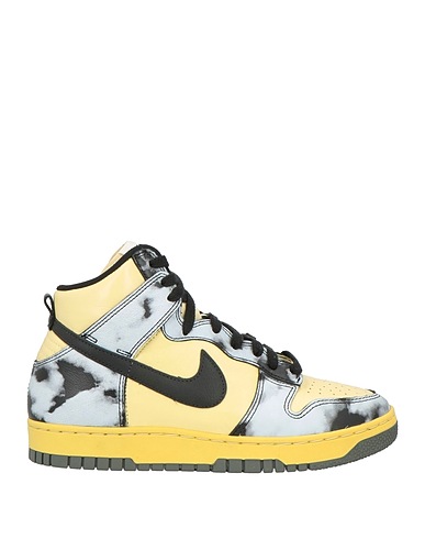 NIKE Sneakers Hellgrau Leder