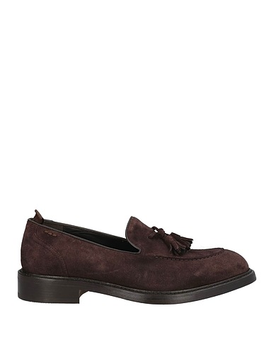 ALEXANDER HOTTO Loafers Dark brown Leather