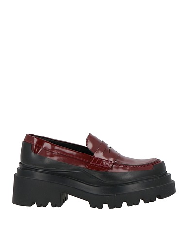 PLAN C Loafers Chocolate brown Textile fibers
