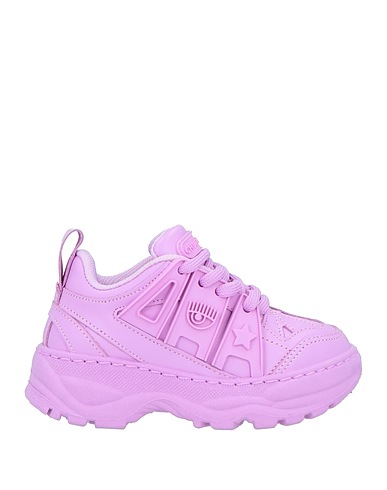 CHIARA FERRAGNI Sneakers Purple Soft Leather