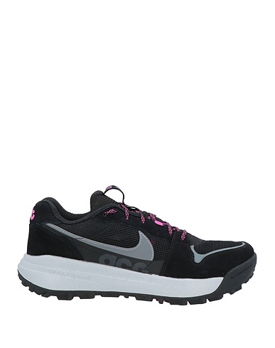 NIKE Sneakers ACG Black Soft Leather, Textile fibres