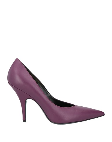 PATRIZIA PEPE Court Purple Soft Leather
