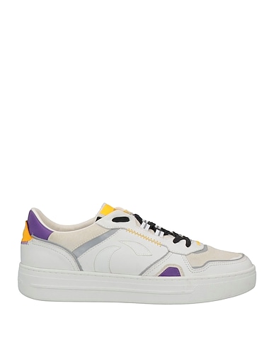 CRIME London Sneakers White Leather