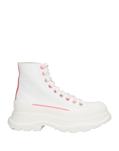 MCQUEEN Sneakers White Textile fibers