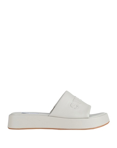 STEVE MADDEN Sandals Grey Synthetic fibers