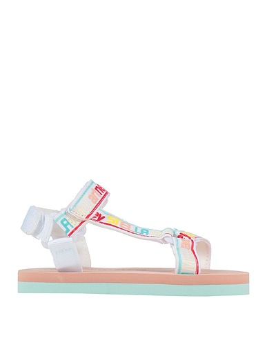 STELLA McCARTNEY KIDS Beach sandals  White Textile fibres