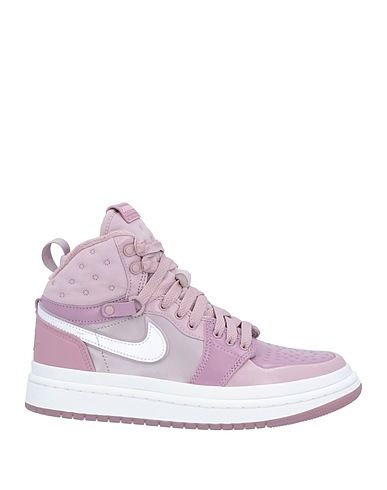 JORDAN Sneakers Lilac Leather, Textile fibres