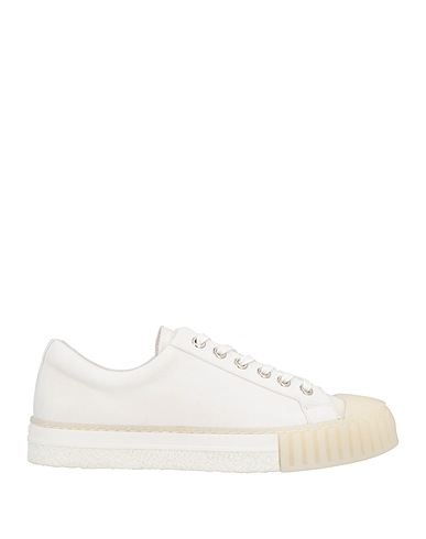 ADIEU Sneakers White Textile fibers, Soft Leather