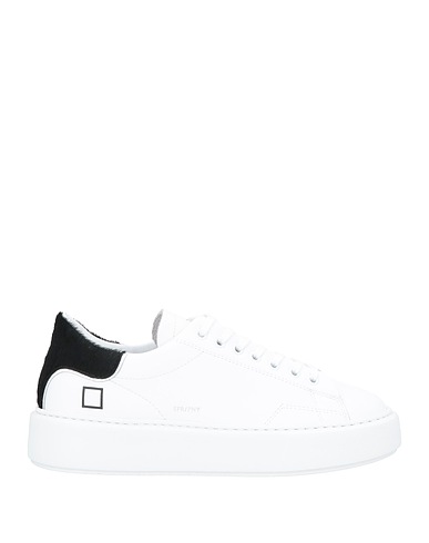 D.A.T.E. Sneakers White Soft Leather