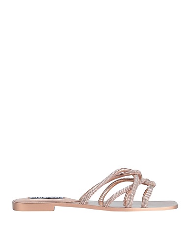 STEVE MADDEN Sandalen Roségold Gewebefasern, Glas