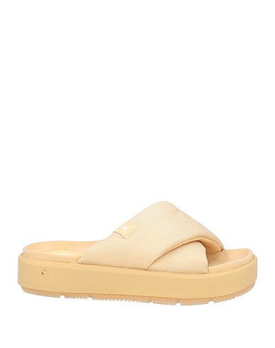 JORDAN Sandals Beige Rubber