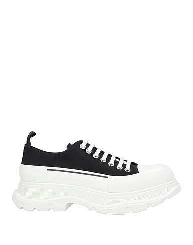 MCQUEEN Sneakers Black Textile fibers