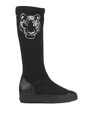 RUCOLINE Boots Black 70% Synthetic fibers, 30% Calfskin