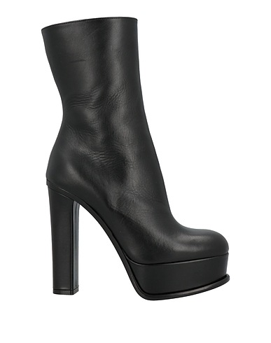 MCQUEEN Ankle boot Black Soft Leather