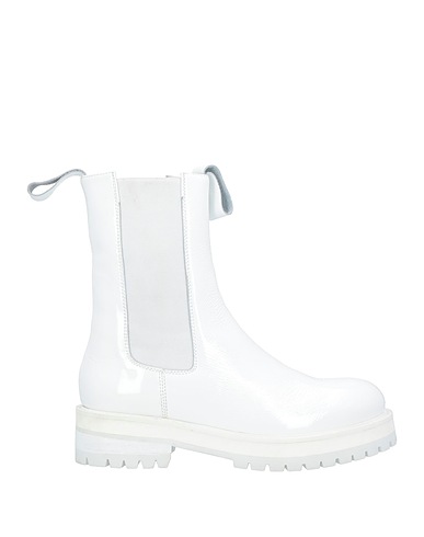 DONDUP Ankle boot White Soft Leather