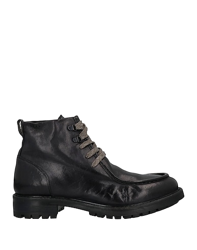 ALEXANDER HOTTO Ankle boot Black Leather
