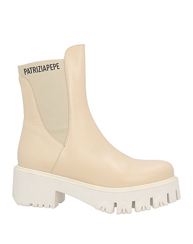 PATRIZIA PEPE Ankle boot Beige Soft Leather