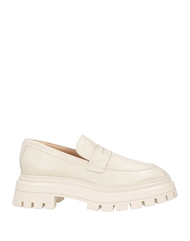 STUART WEITZMAN モカシン ライトグレー 牛革（カーフ）