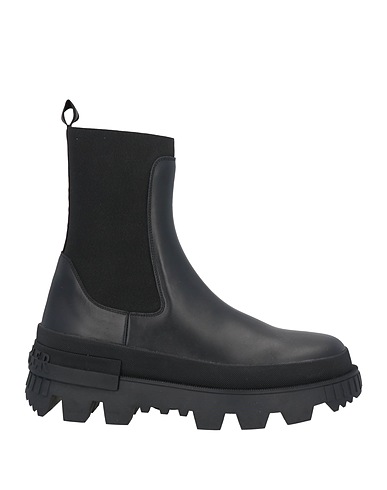 MONCLER Bottine Cuir, Fibres textiles