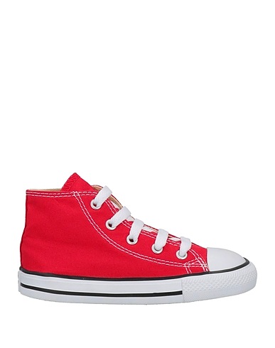 CONVERSE Chaussures en toile  Rouge Fibres textiles